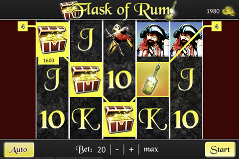 "This tutorial guides you step-by-step on the way to create the slot game Flask of Rum."
